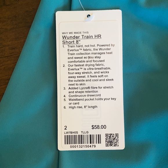 Wunder train 8” shorts - Picture 3 of 3